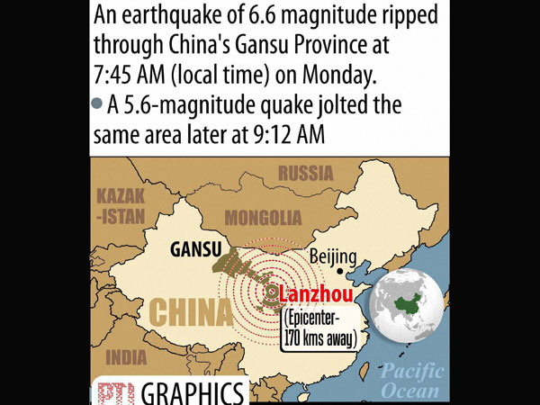 China quake