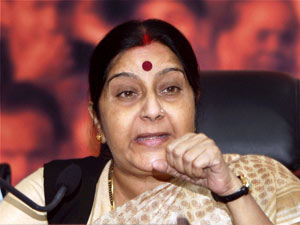 Sushma's plane makes emergency landing