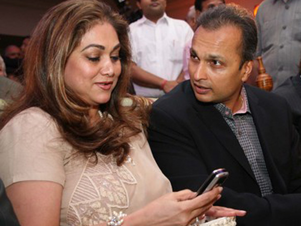 Tina and Anil Ambani Tina and Anil Ambani
