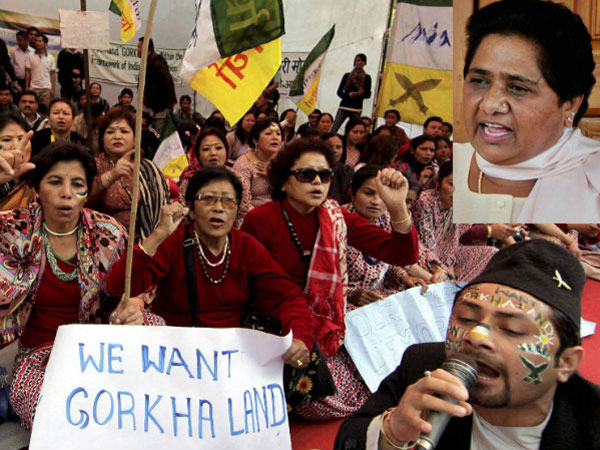 gorkhaland-mayawati