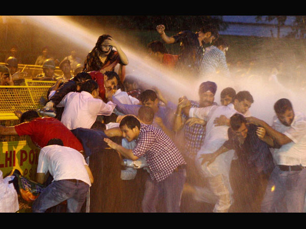 Dousing the fire