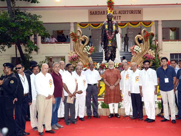With other leaders