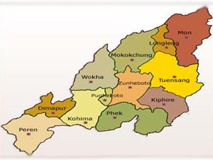 Contractual staff protests in Nagaland