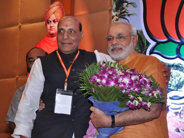 Modi can't be blamed for riots: Rajnath