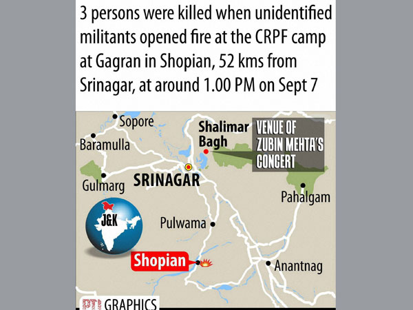 Shopian: 3 militants killed 