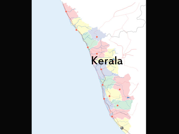 Kerala map