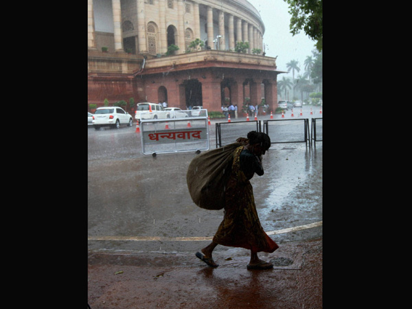Delhi rain