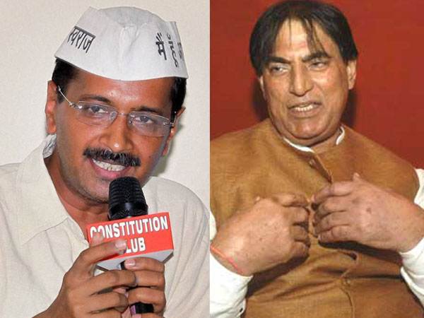 Kejriwal with Praveen Kumar