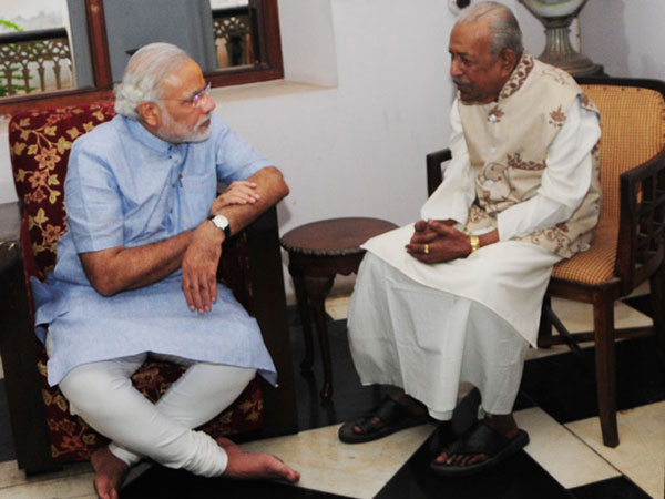With a member of the Travancore royal family