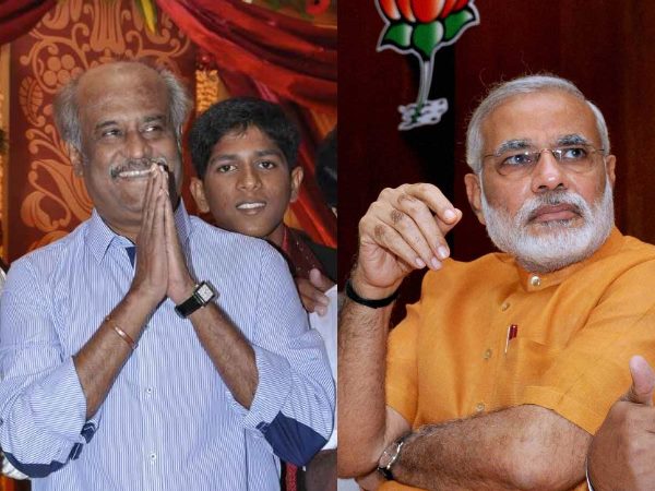 Rajini associated with political parties