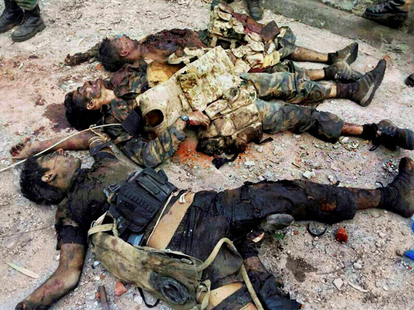 Terrorists attack police station, army camps in J&K, 12 killed