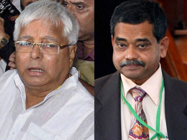 Lalu in jail,gets surprise from Prez son