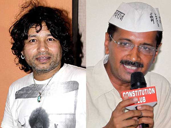 Kailash Kher lends support AAP