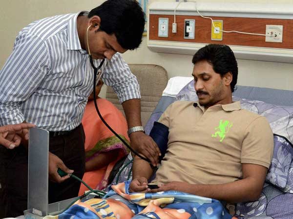 Jagan discharged from hospital