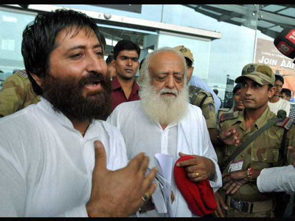 Asaram Bapu and son Narayan Sai
