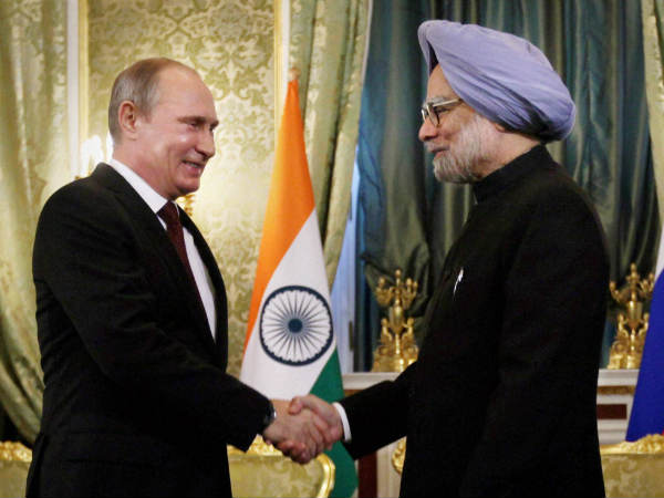 Manmohan and Putin