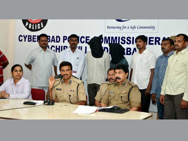 Andhra techie raped, two arrested