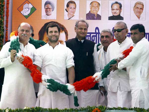 Rahul Gandhi in Rajasthan