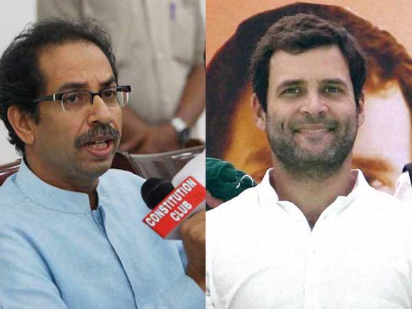 Shiv Sena supports Rahul Gandhi