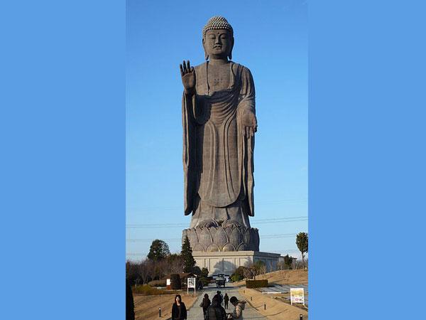 Ushiku Daibutsu statue, Japan