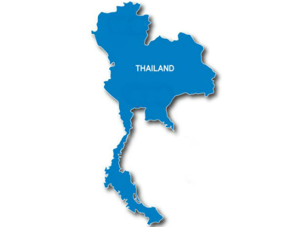 Thailand Map