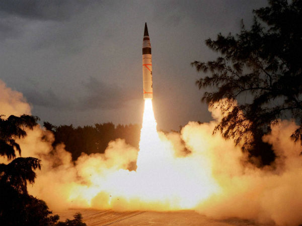 Agni-I ballistic missile test-fired