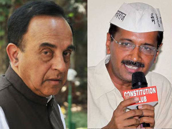 Swamy hits out at Arvind Kejriwal