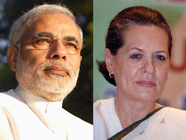 Modi and Sonia Modi and Sonia