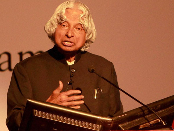 Kalam waits for an over to cast his vote