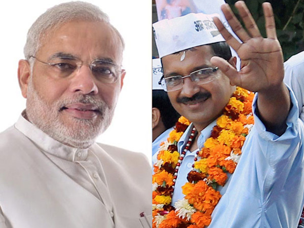 Modi and Kejriwal