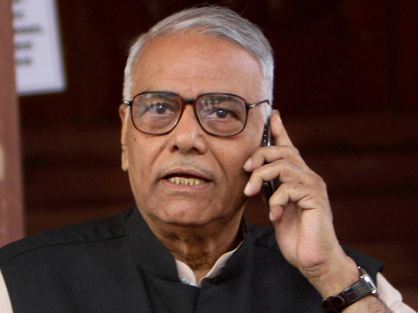 Yashwant Sinha hits out at US 