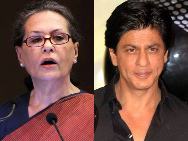 Sonia Gandhi becomes reel Shahrukh Khan