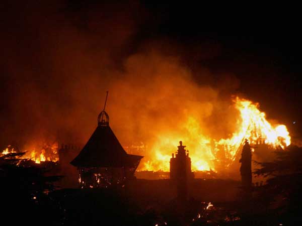 British-era building charred in Shimla