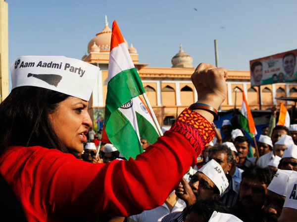 The Door to Door campaign of Aam Aadmi Party