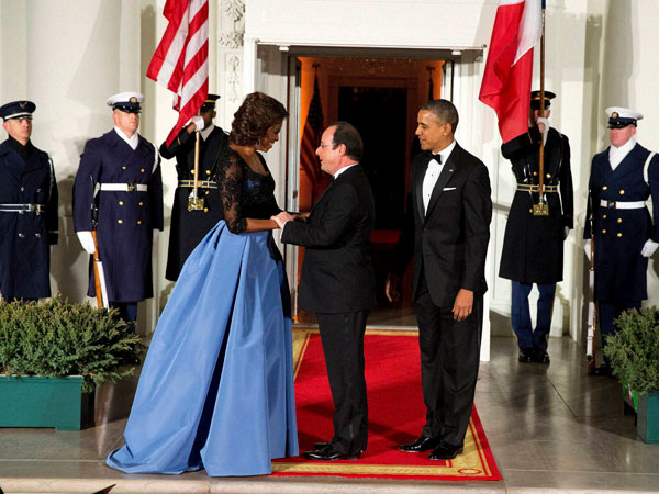 When First Lady met French Prez