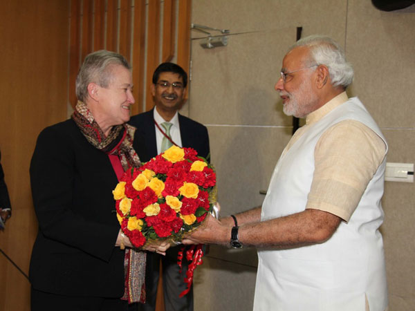 Nancy Powell to meet Modi today