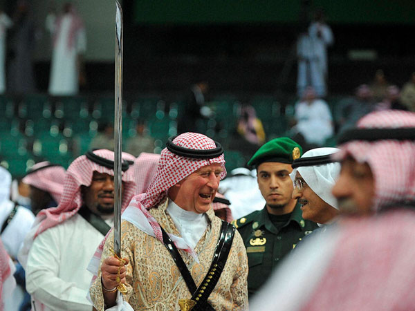 Prince Charles in Riyadh