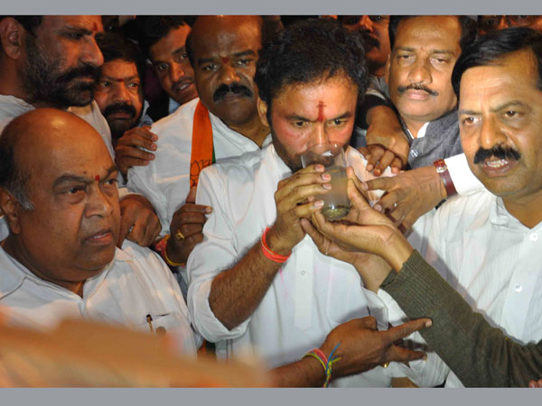 In Hyderabad