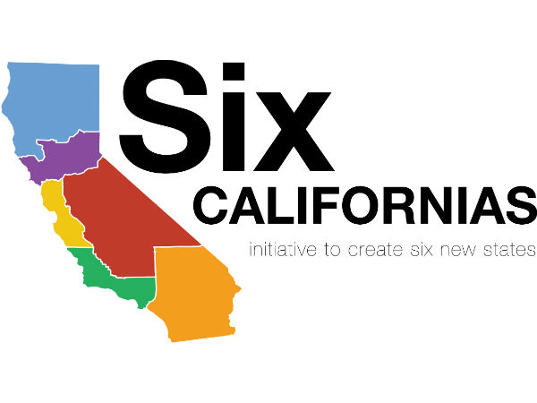 California to be divided into 6