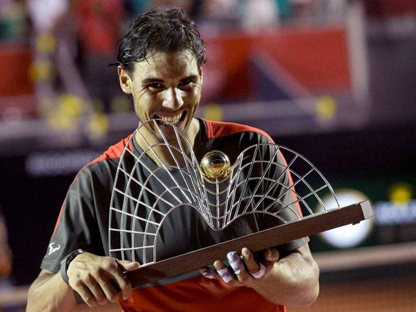 Rafa is all smiles