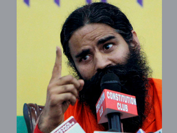 Ramdev makes a veiled attack on Congress