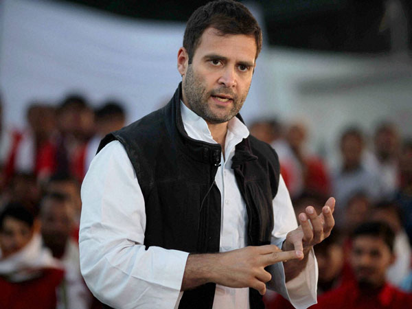 Rahul Gandhi interacts with students 