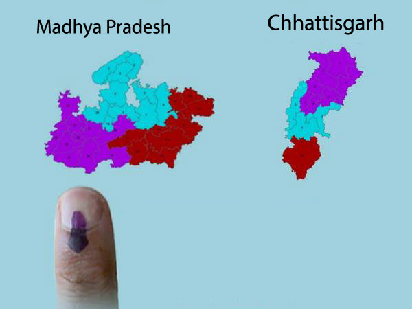 Chhatisgarh, MP LS poll schedule 