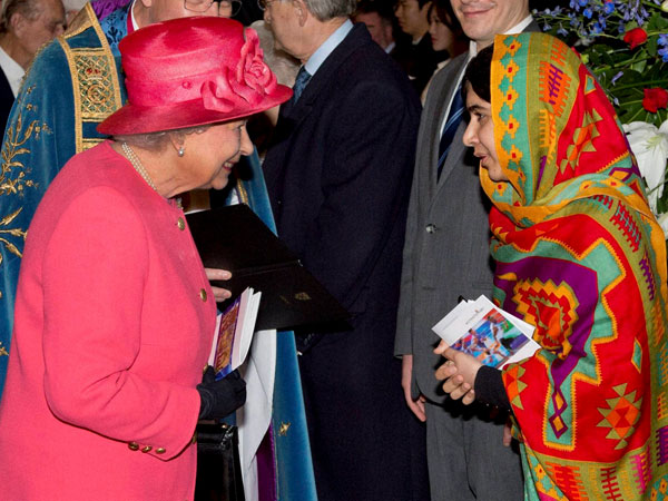 Queen meets the angel