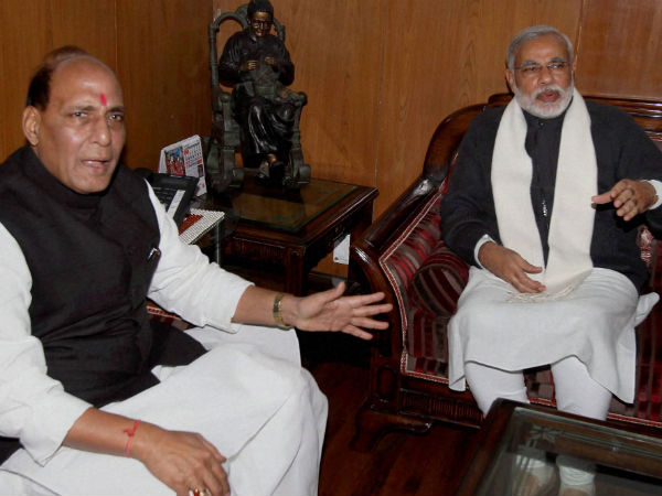 Rajnath and Modi