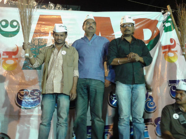 AAP's Balakrishnan holds Jana Sabha