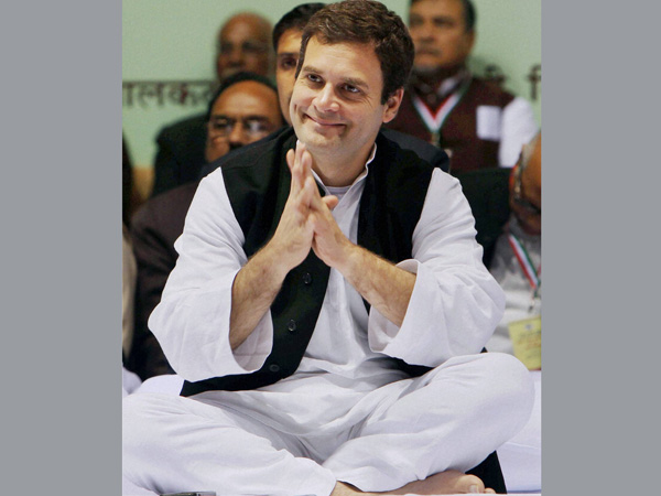 Rahul Gandhi spreads the message of love
