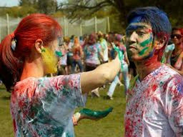 Holi celebration across the country Holi celebration across the country