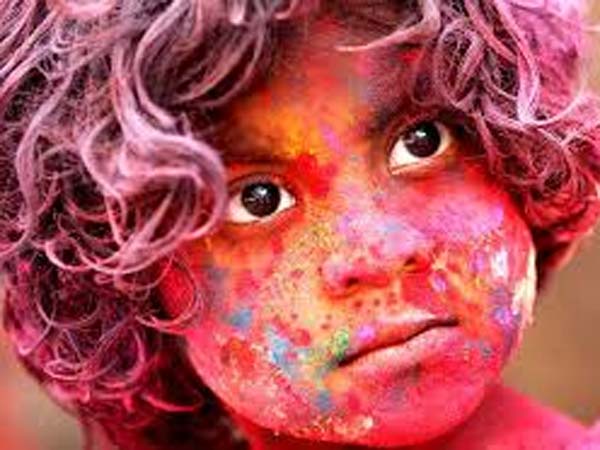 Holi celebration: Innocence at its best Holi celebration: Innocence at its best