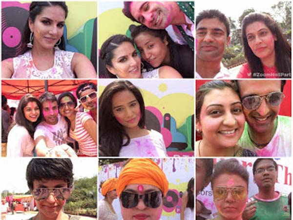 Indian celebs celebrate Holi Indian celebs celebrate Holi